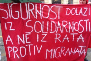 Anti Frontex - banner